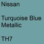 Preview: Nissan, Turquoise Blue Metallic, TH7.